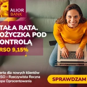 Pożyczka gotówkowa – Alior Bank