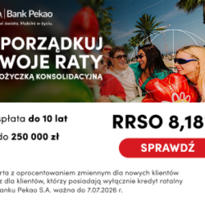 Pożyczka konsolidacyjna – Bank Pekao