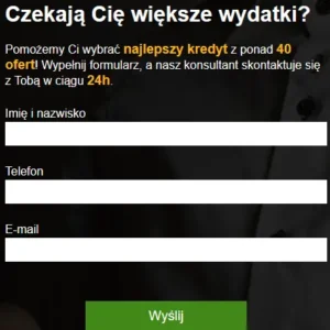 Kredyt gotówkowy – Comperia Free