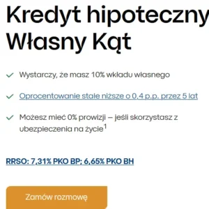 Kredyt Hipoteczny Własny Kąt – PKO Bank Polski