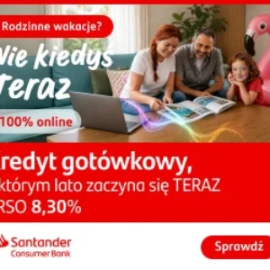 Kredyt gotówkowy online – Santander Consumer Bank