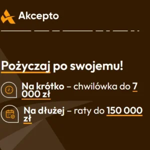 Akcepto - finansowanie przez internet i propozycje pożyczek partnerów