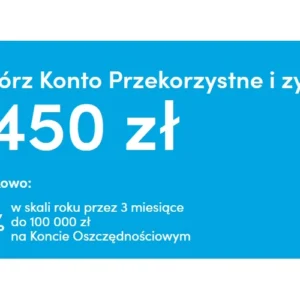 Konto Przekorzystne Pekao Bank premia 450 zł