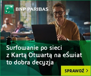 Konto z Kartą Otwartą na eŚwiat - od BNP Paribas Bank 1 Konto Paribas BNP eŚwiat ochrona cyber zakupy online