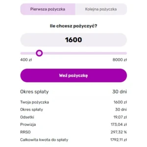 Eksprespożyczka - pierwsza chwilówka 500 zł na 30 dni z RRSO 0%
