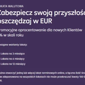 Lokata online w EUR Raiffeisen Digital Bank, oferta 2 procent w skali roku, terminowa lokaty w euro